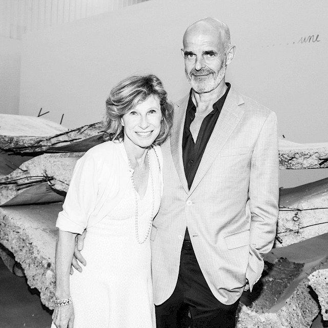 Andy and Christine Hall, Hall Art Foundation at MASS MoCA. Courtesy Hall Art Foundation