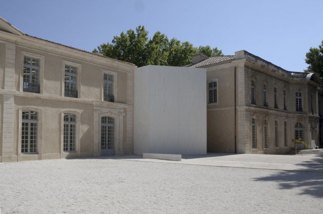 Front view of Collection Lambert. Photo: Berger & Berger Architects