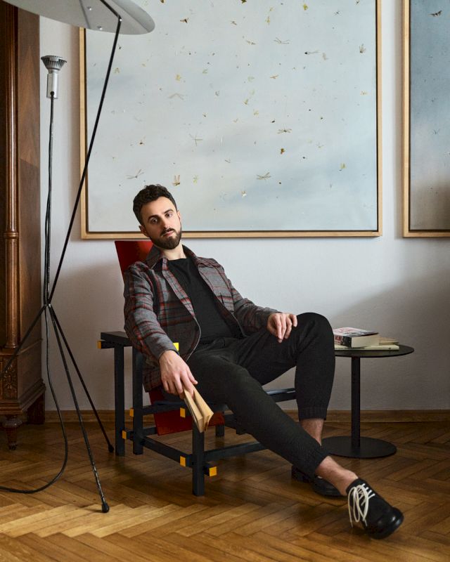 Michał Borowik, Cyryl Polaczek in the background Photo: Tomo Yarmush