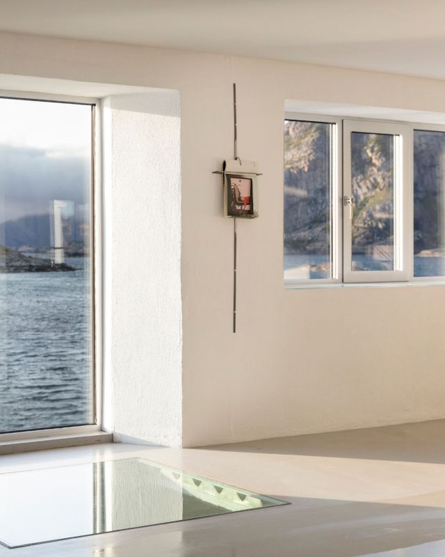 Installation view at the KaviarFactory, Henningsvær, 2019