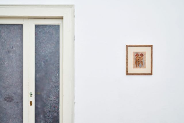 SOMAYA CRITCHLOW, Untitled, 2019. Installation view of The Great Women Artists x Palazzo Monti #2, curated by Katy Hessel, 14.12.19 – 14.02.20