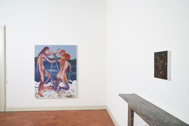 Installation view of The Great Women Artists x Palazzo Monti #2, curated by Katy Hessel, 14.12.19 – 14.02.20