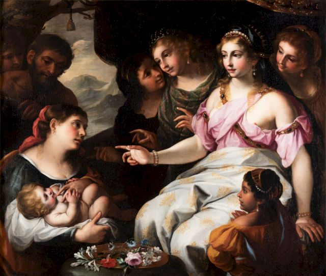 ELISABETTA SIRANI, Finding Of Moses