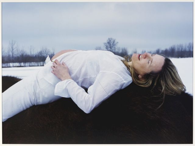 DANA HOEY, Pregnant Smoker, 2002. Photo: Peter Cox