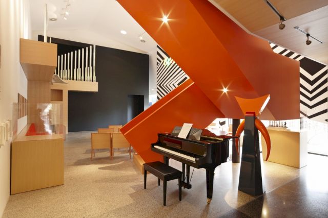 Installation view at Lyon Housemuseum.