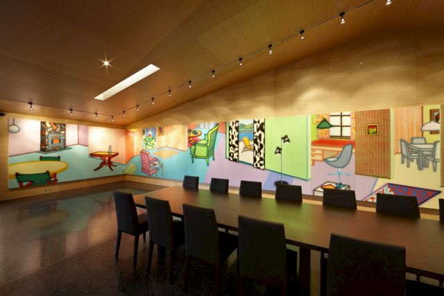 Installation view at Lyon Housemuseum.