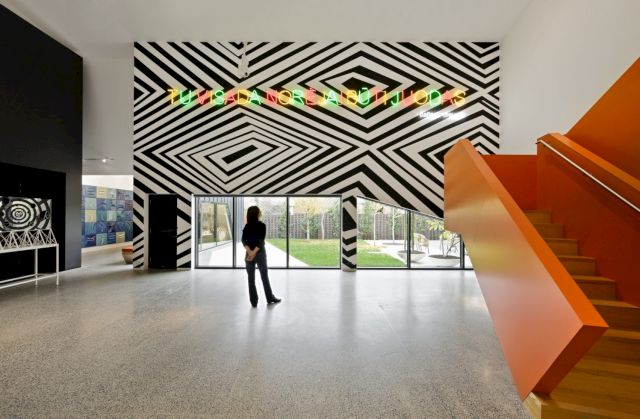 Installation view at Lyon Housemuseum.