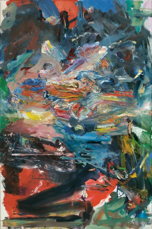 BRANKO FILIPOVIĆ-FILO, Painting 48, 1986. Courtesy Kolekcija Trajković; Belgrade, Serbia