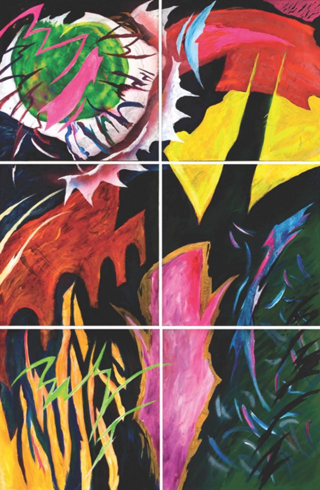 MILETA PRODANOVIĆ, Canticum canticorum 4, 1982. Courtesy Kolekcija Trajković; Belgrade, Serbia