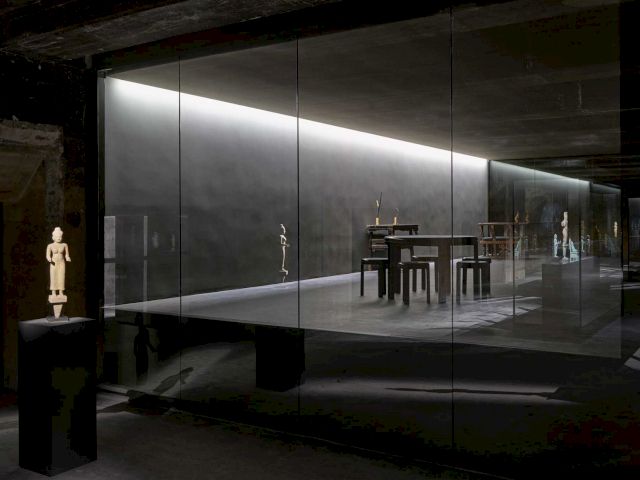 Installation view of The Feuerle Collection, Berlin.