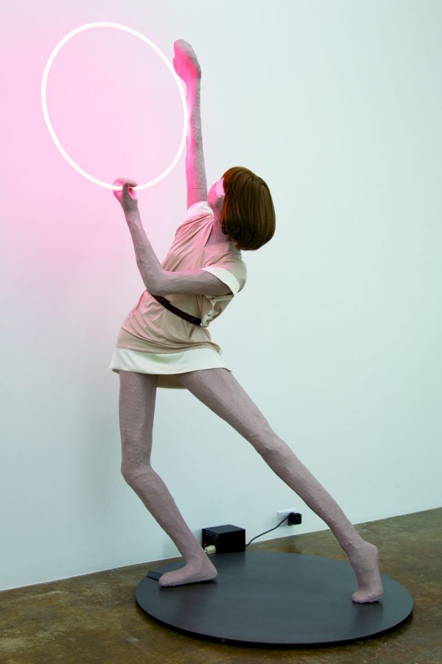 Mai-Thu Perret, "Apocalypse Ballet (Pink Ring)", 2006. Courtesy Rubell Family Collection, Miami