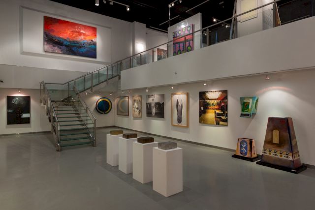 Concepts and the divine abstract exhibition 2021, Emirati Modern and Contemporary Art © The Farjam Foundation