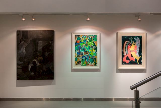 Concepts and the divine abstract exhibition 2021, Emirati Modern and Contemporary Art © The Farjam Foundation