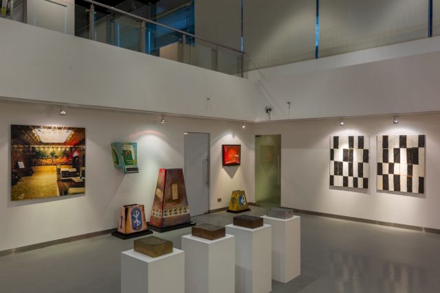 Concepts and the divine abstract exhibition 2021, Emirati Modern and Contemporary Art © The Farjam Foundation