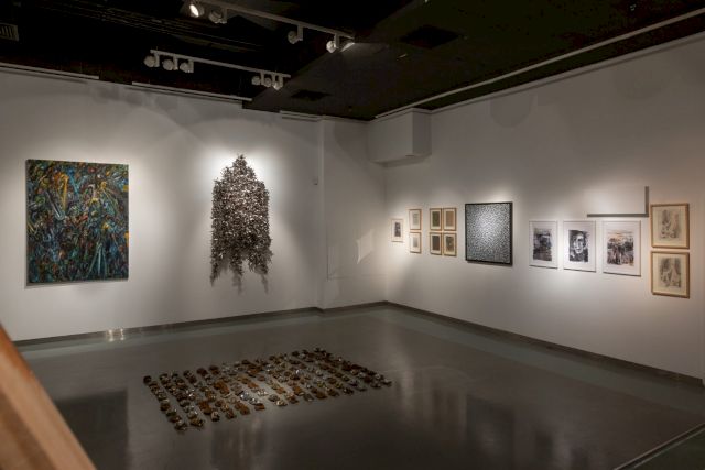 Concepts and the divine abstract exhibition 2021, Emirati Modern and Contemporary Art © The Farjam Foundation