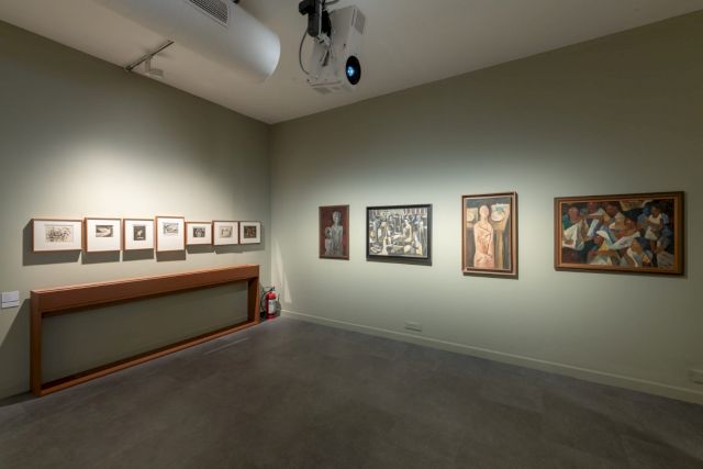 Installation Image, Birth of a White Rose - Somnath Hore, KNMA, Saket