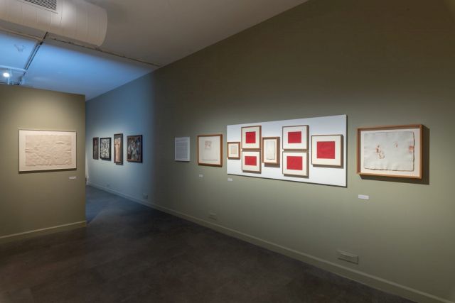 Installation Image, Birth of a White Rose - Somnath Hore, KNMA, Saket