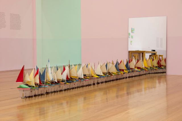 Francis Alÿs, ‘Don´t Cross the Bridge Before You Get to the River, Strait of Gibraltar‘, 2008. Photo: Pablo Jantus /Arsomnibus