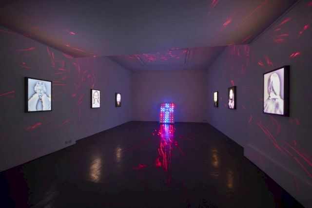 Chris Levine, 528 Hz Love Frequency at Houghton Hall, Installation view, 2021, Courtesy of the artist, Pete Huggins