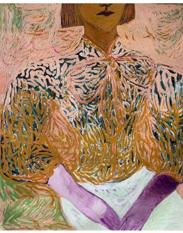 Rusudan Khizanishvili, Spring, 2020, Oil on canvas, 69 × 55 cm