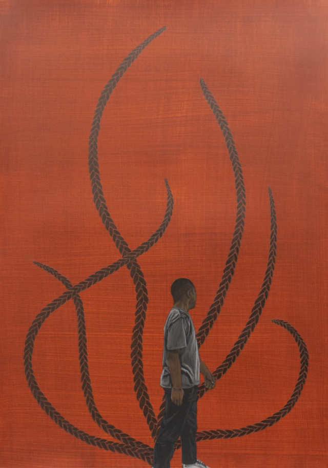 Bunmi Agusto,Wandering II, 2021