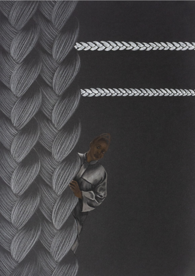 Bunmi Agusto, Braided Labyrinth X, 2021