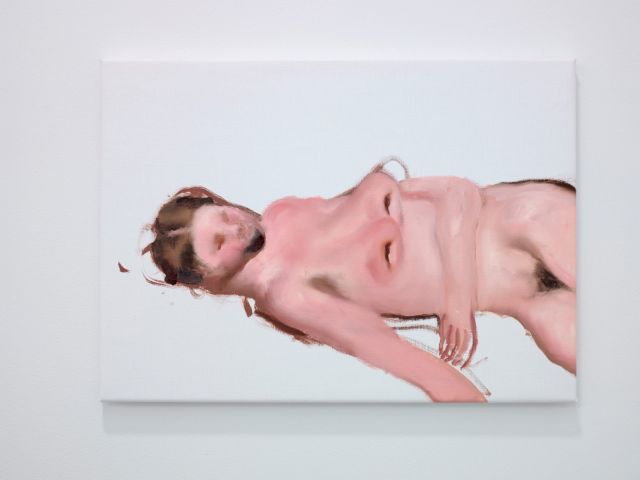 Ambera Wellmann, Apologetic Power, 2019, oil on linen, 49 x 69 x 2 cm