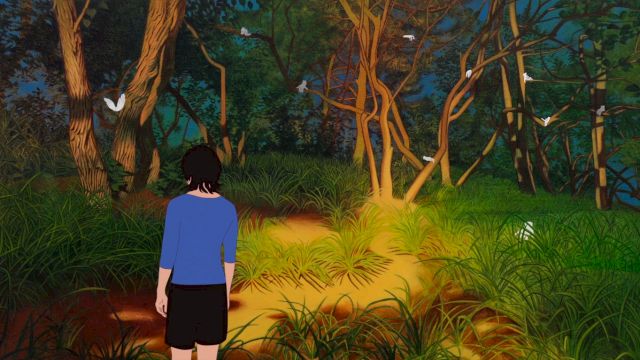Gao Yuan, Cloud of the Unknown, 2019 (still). Animated short film, colour, sound, no dialogue, 6’03”. © Gao Yuan, courtesy of the artist and Capsule Shanghai