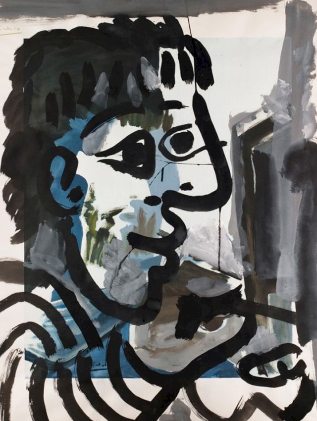 Pablo Picasso, ’Le Peintre au Travail’, 1964. Photo: Jussi Pakkala. © Succession Picasso / VG Bild-Kunst, Bonn 2017