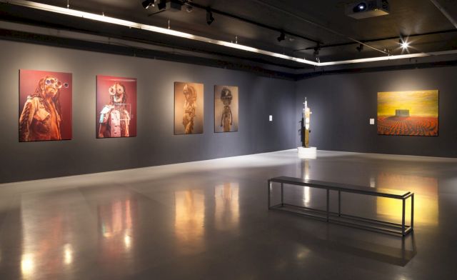 Still Here Tomorrow To High Five You Yesterday (installation view), 2019, TE Gallery at Zeitz MOCCA.