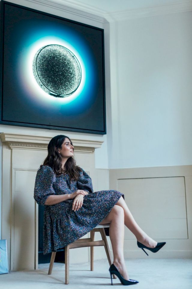 Marine Tanguy in her home