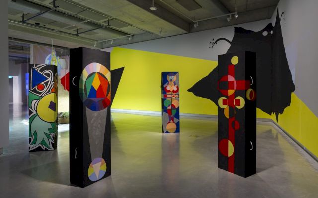 Installation view, Bauhaus Now! Buxton Contemporary - The University of Melbourne. Photo: Christian Capurro