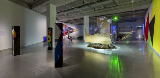 Installation view, Bauhaus Now! Buxton Contemporary - The University of Melbourne. Photo: Christian Capurro