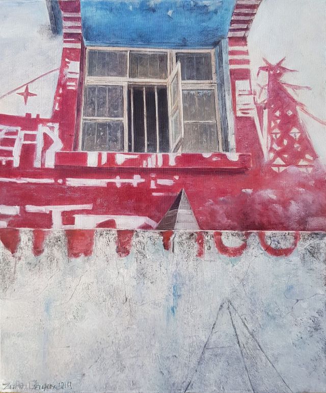 ZAHRA GHYASI, Destiny just realized, 2019. Courtesy the artist and Bech Risvig Collection, Denmark