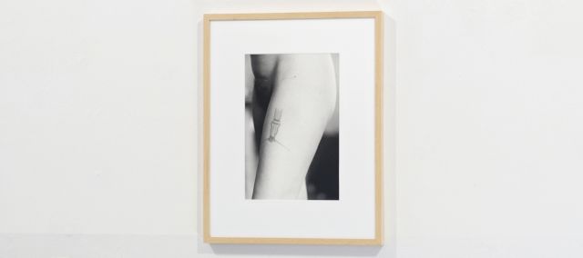 VALIE EXPORT, Tattoo, 2002; CLARE KENNY, Veneer of respectability, 2019. Photo: Viktor Kolibal