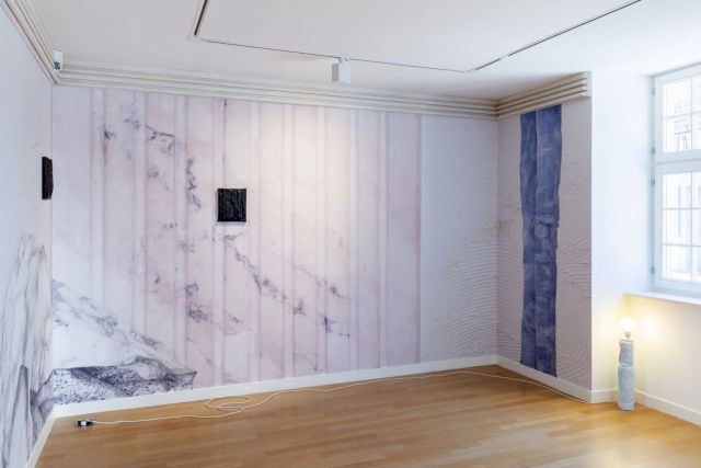 GÜNTHER FÖRG; CLARE KENNY (installation view at IF I WAS A RICH GIRL, Kunstraum Riehen). Photo: Nici Jost