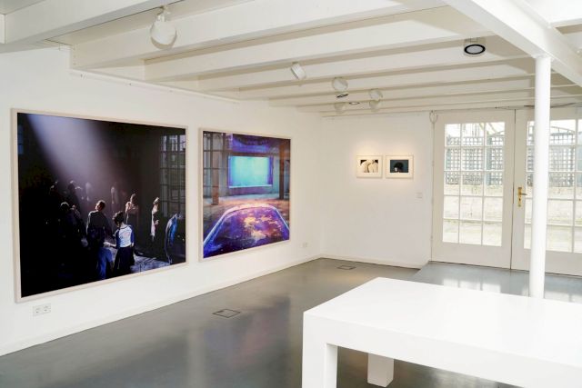 Installation view "About Us. Young Photography from China” with works by Chen Wei and Gao Mingxi. Photo: Marion Vogel © Alexander Tutsek-Stiftung