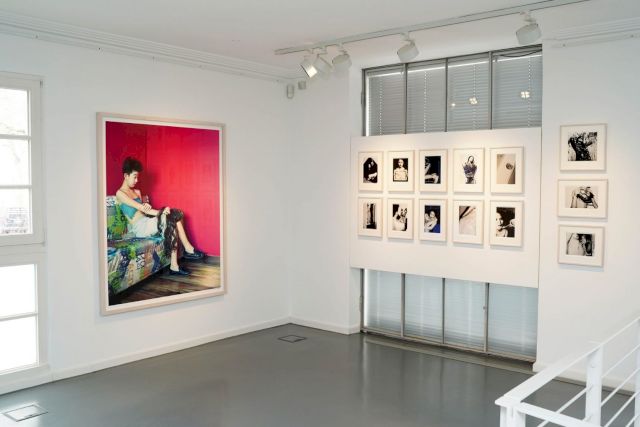 Installation view “About Us. Young Photography from China” with works by Chen Ronghui and Liang Xiu. Photo: Marion Vogel © Alexander Tutsek-Stiftung