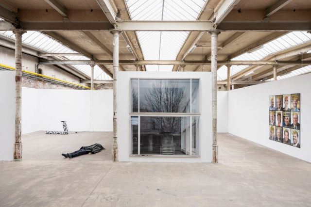 You are here (installation view), 2019, Werkschau, Spinnerei Leipzig. Photo: Falk Messerschmidt