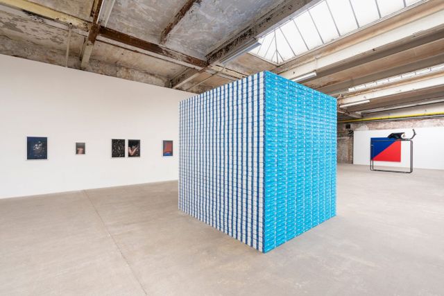 You are here (installation view), 2019, Werkschau, Spinnerei Leipzig. Photo: Falk Messerschmidt