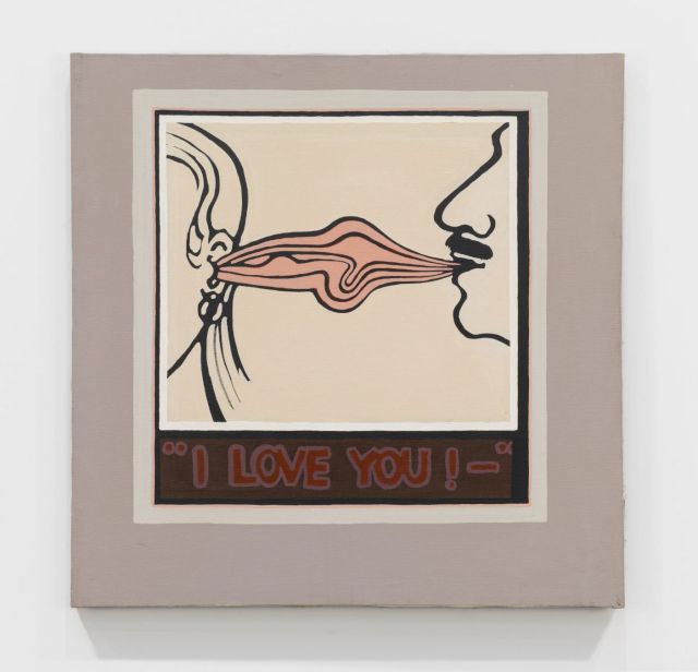 GENE BEERY, I love you, 1965. Courtesy of the artist and Greenspon, New York