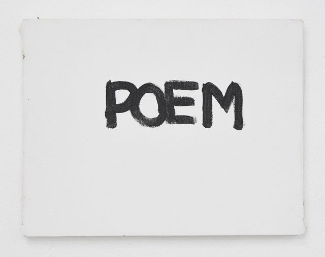 GENE BEERY, Poem, 2009. Private Collection L.A