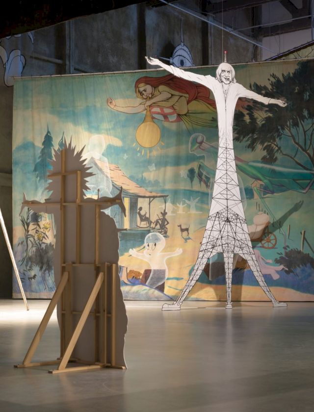 JIM SHAW, The Wig Museum, 2017 (installation view). Courtesy The Marciano Art Foundation. Photo: Robert Wedemeyer