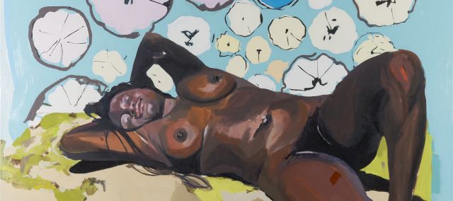 KUDZANAI VIOLET HWAMI, Eve on Psilocybin, 2018. Courtesy Tyburn Gallery