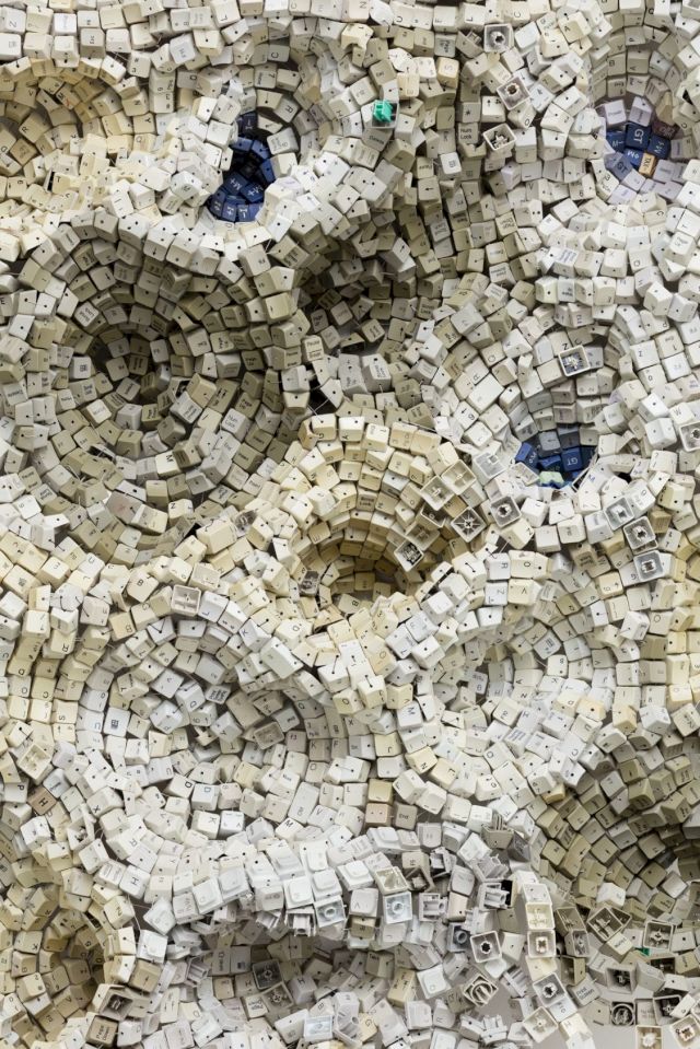 MOFFAT TAKADIWA, Educated Fulls (detail), 2016. Courtesy Tyburn Gallery