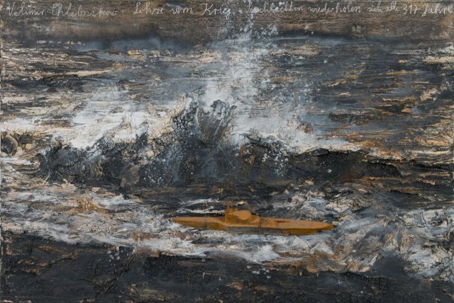 ANSELM KIEFER, Velimir Chlebnikov, Lehre vom Krieg, Seeschlachten wiederholen sich alle 317 Jahre, 2005