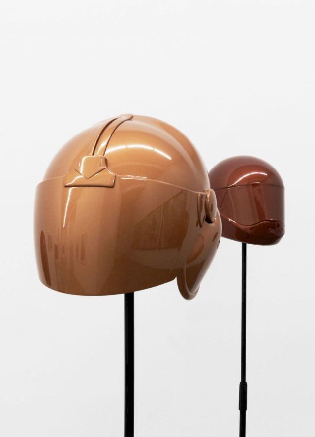 ACHIM RIETHMANN, MH04, 2016; MH07, 2017. Photo: Björn Behrens, courtesy the Sammlung Peters-Messer