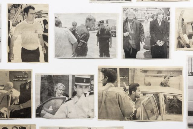 JONATHAN HERNÁNDEZ, You are under arrest (detail), 2000–2002. Photo: Björn Behrens, courtesy the Sammlung Peters-Messer