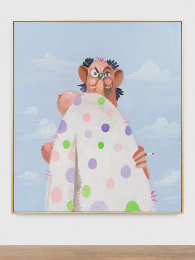 GEORGE CONDO, The Homeless Hobo, 2009. Photo: HV Photography