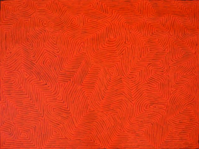 GEORGE HAIRBRUSH TJUNGURRAYI (1943), Tingari, 2011. Fundación Yannick y Ben Jakober / MSBB